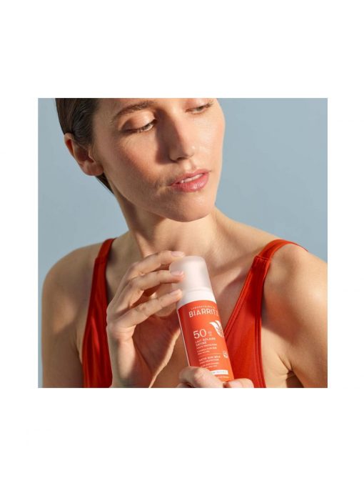 Laboratoires de Biarritz Sonnenmilch Gesicht & Körper LSF 50 100 ml – Bild 2