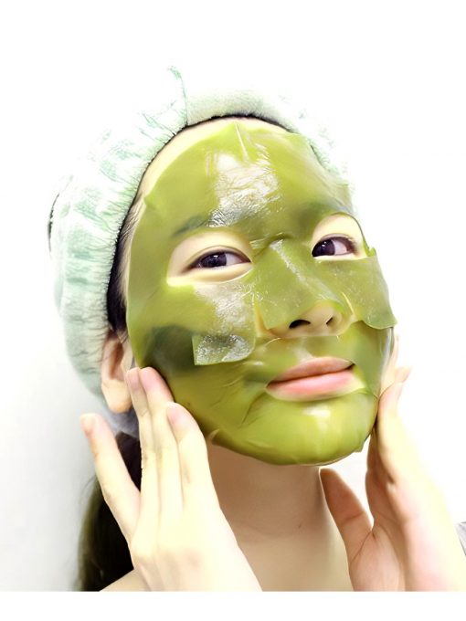 Whamisa Organic Sea Kelp Facial Sheet Mask Algenmaske g