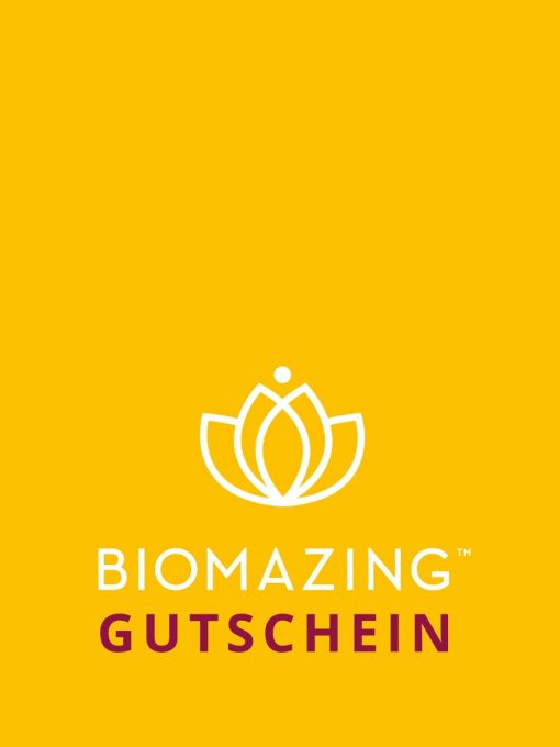 Biomazing Gutschein leeres Template
