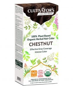 Cultivators Organic Herbal Hair Color - Chestnut 100 g