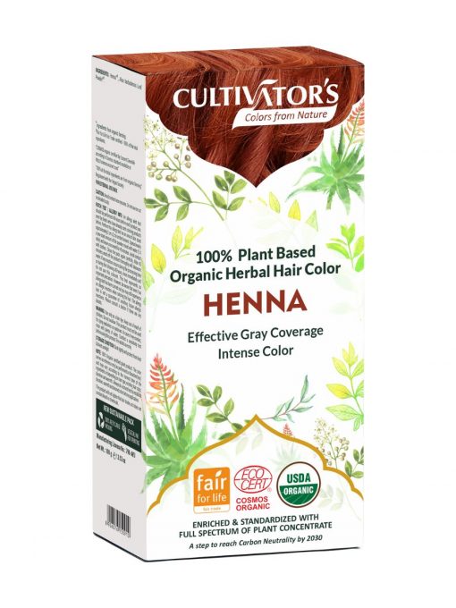 Cultivator's Organic Herbal Hair Color - Henna 100 g