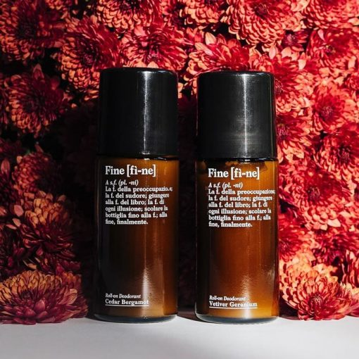 Fine FINE Cedar Bergamot Deodorant, Liquid Roll-on 50ml - Image 2