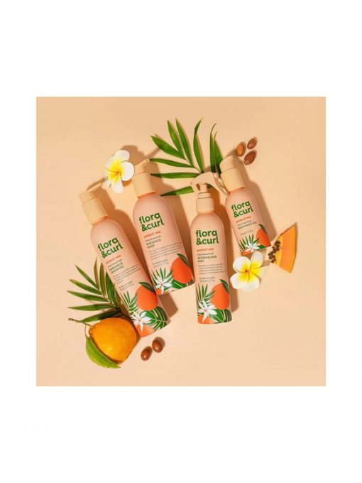 Flora & Curl Citrus Superfruit Radiance Shampoo 300ml - Image 4