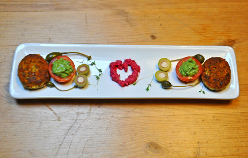 Valentinstag-Brunch