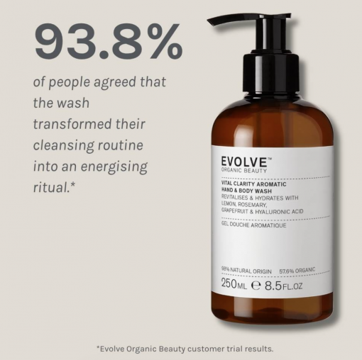 EVOLVE Vital Clarity Aromatic Wash - 250ml - Image 2