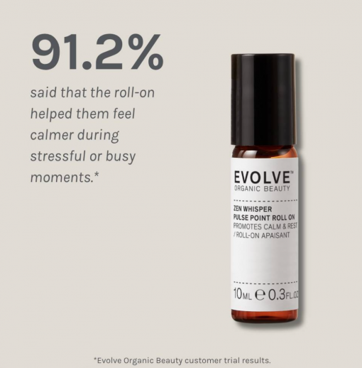 EVOLVE Zen Whisper Pulse Point Roll on - 10ml - Image 3