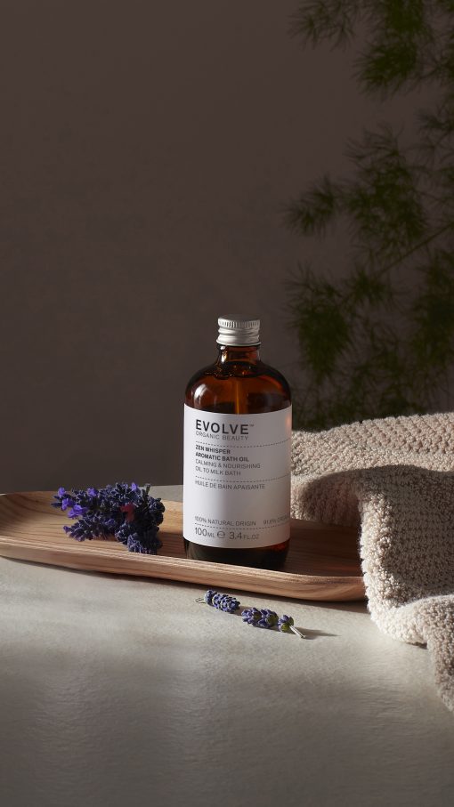 EVOLVE Zen Whisper Aromatic Bath Oil 100ml - Image 4